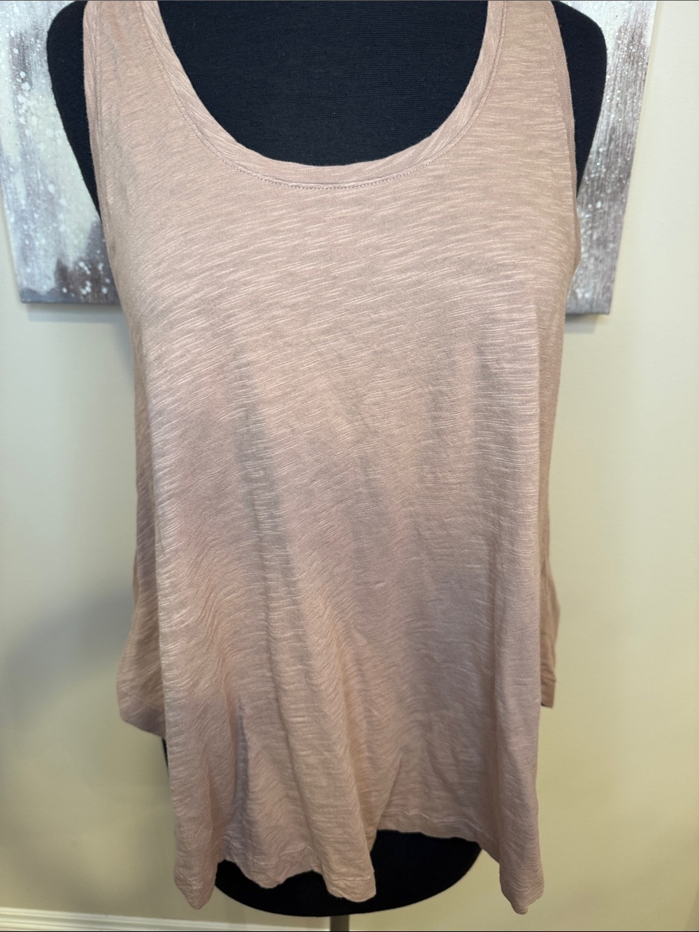 Women’s Sleeveless Tank Top - latte size large